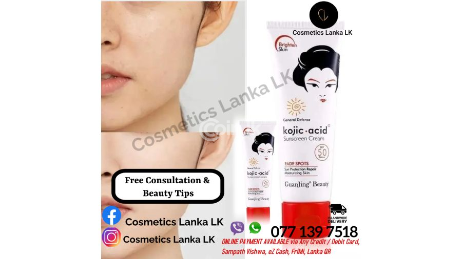 KOJIC ACID sunscreen cream