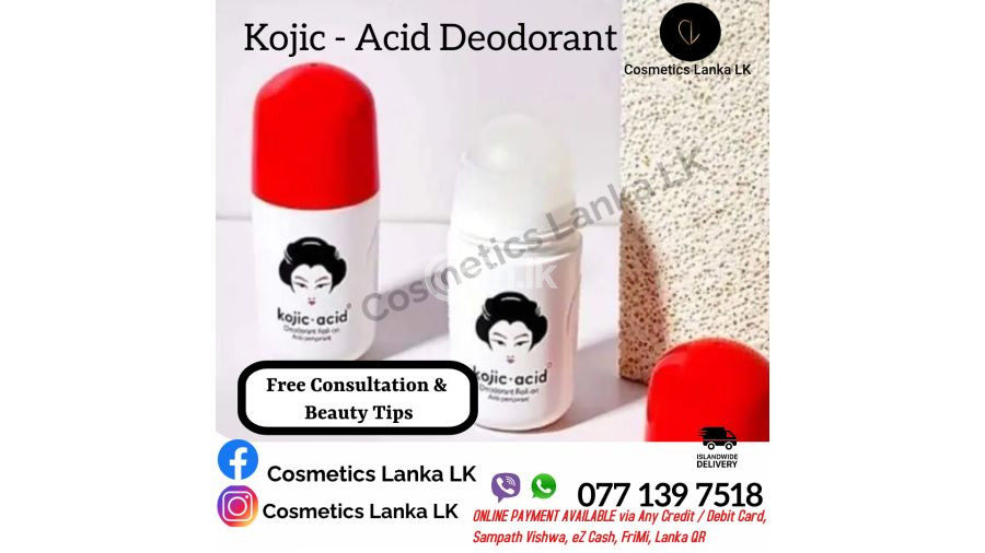 Kojic Acid: Deodorant Roll-on