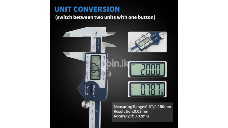 Find SHAHE Digital Vernier Calipers at Best Prices Across Sri Lanka with Nano Zone Trading