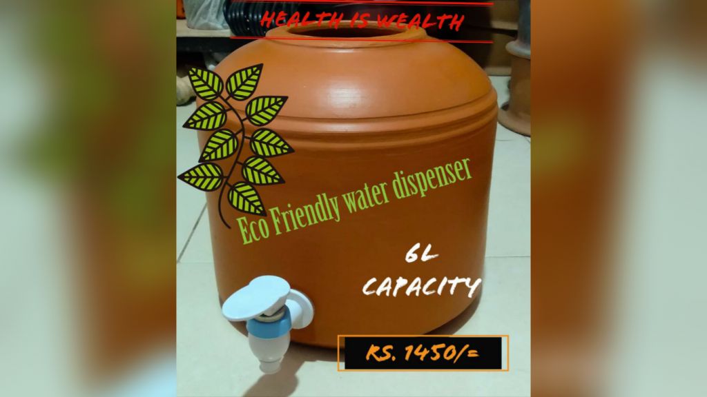 Clay Water Dispenser