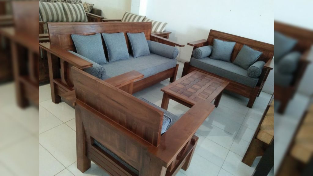 Wooden Sofa