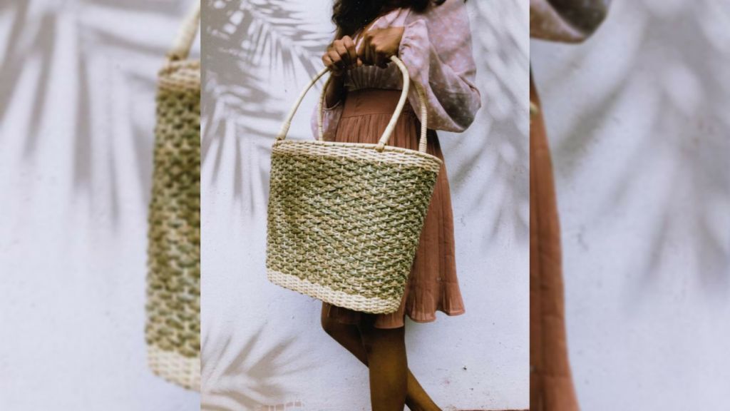 Cane reed Market bag